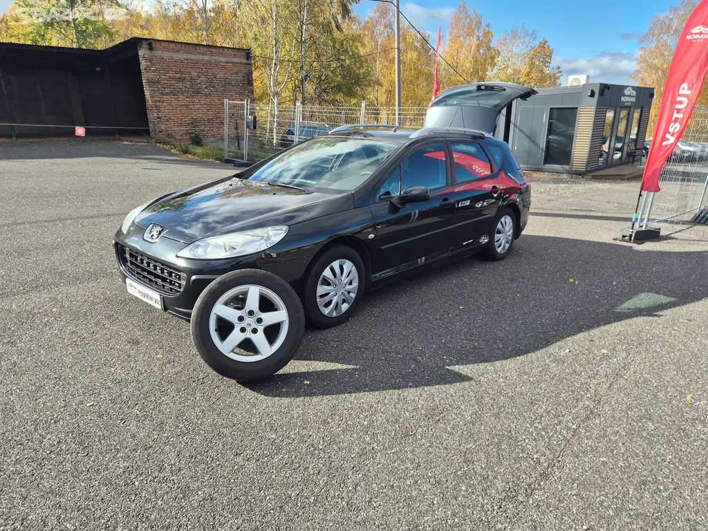 Peugeot 407, 1.6HDi 80kW, 1majitel, ČR